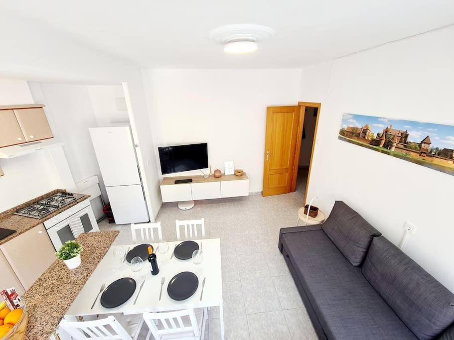 Comodo Apartamento En El Centro De Cullera, Playa 700 Metros Екстериор снимка